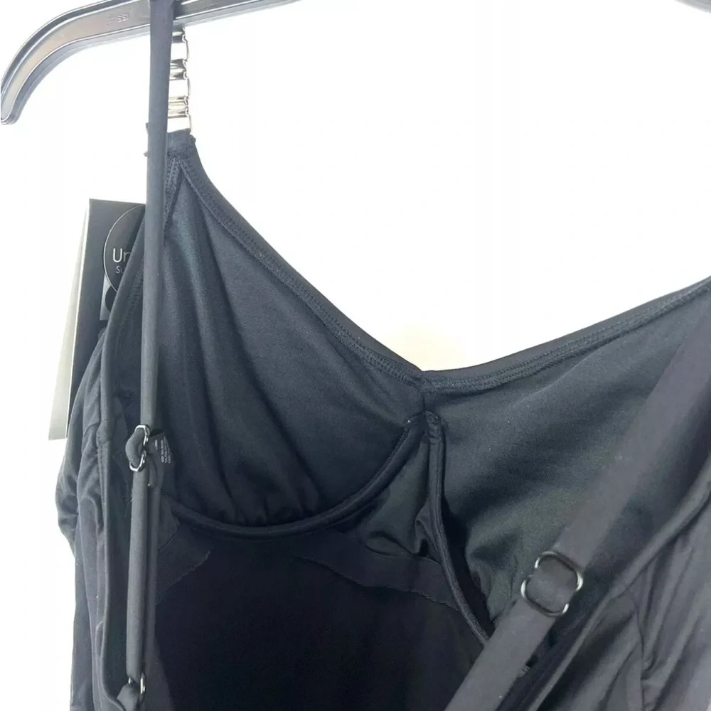 Coco Reef Women’s Black Underwire Tankini Top Size 32C - Picture 3 of 4